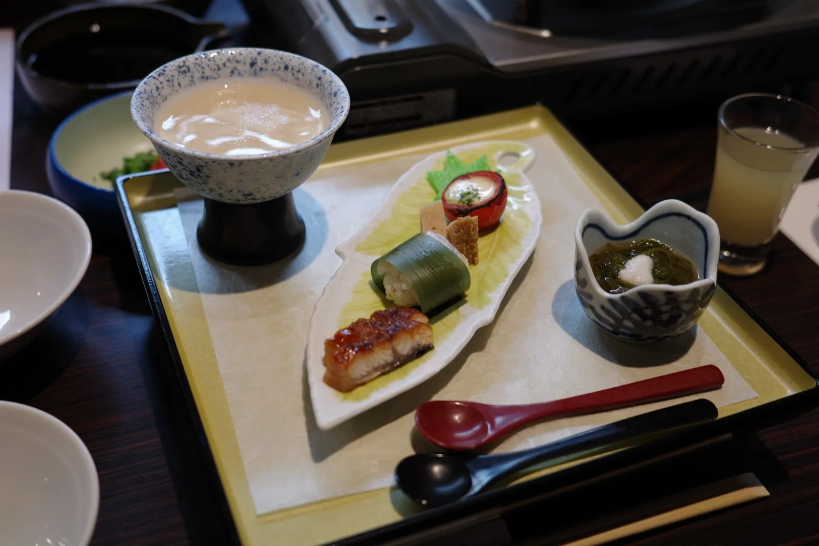 季の湯 雪月花の夕食の前菜