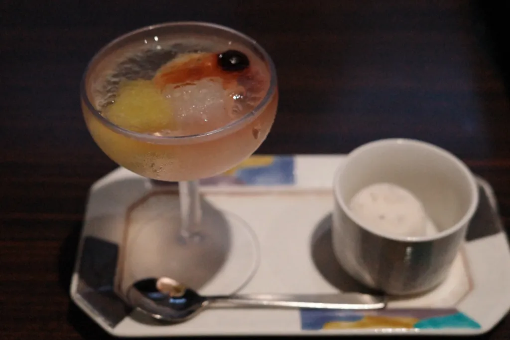 季の湯 雪月花の夕食のデザート