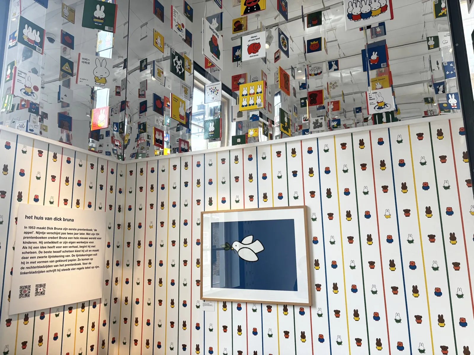 ディック・ブルーナの家をテーマにした展示